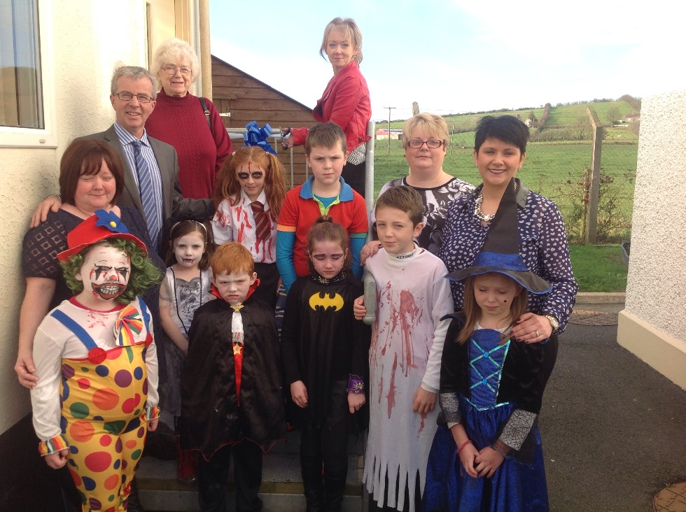Offical opening of new school Library 