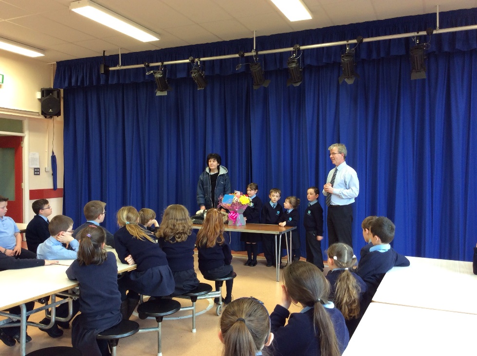 Goodbye Mrs Corvan we will miss you