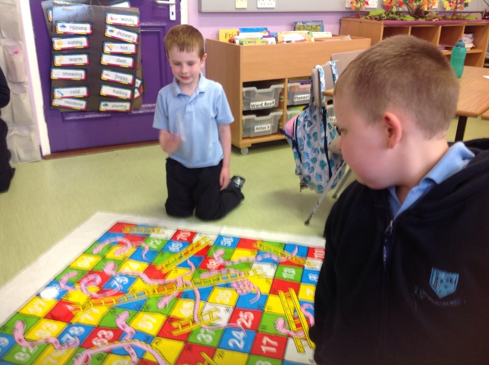 Maths club fun in P3/4