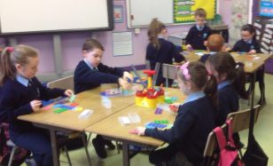 P3&4 enjoying our new Numicon resources