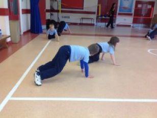 PE session with Aoife