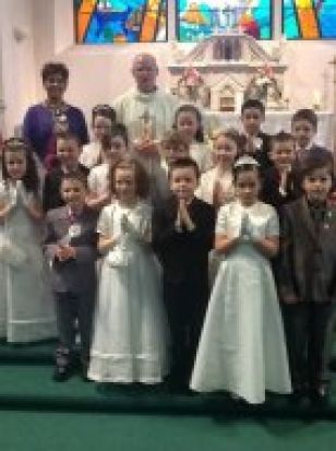 P4 Make Their First Holy Communion