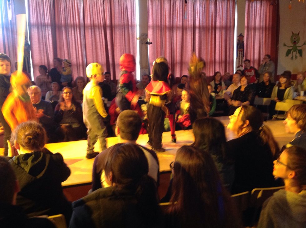 Charity coffee morning and Halloween fancy dress show